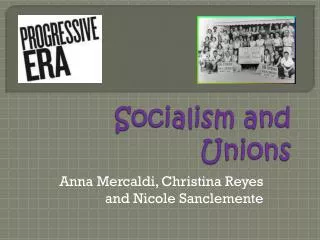 Socialism and Unions