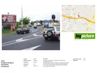 CH78 Brougham &amp; Opawa intersection Christchurch