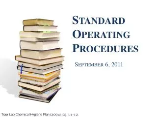 Standard Operating Procedures