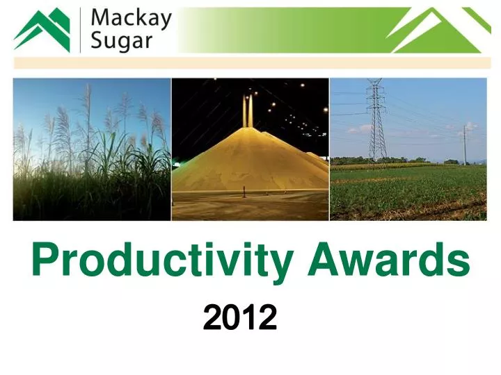 productivity awards