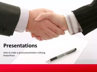 How to make a great presentation utilizing PowerPoint