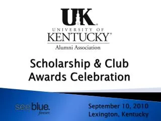 Scholarship &amp; Club Awards Celebration