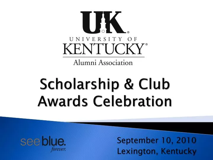 scholarship club awards celebration