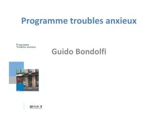 programme troubles anxieux