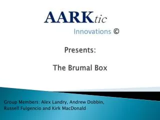 Presents: The Brumal Box