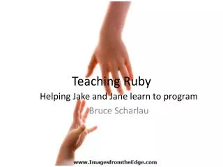 Teaching Ruby