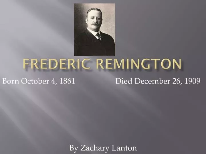 frederic remington