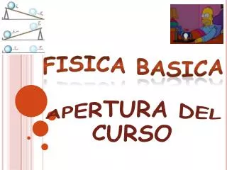 apertura del curso