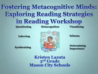 Fostering Metacognitive Minds: Exploring Reading Strategies in Reading Workshop