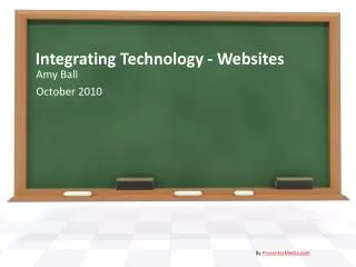 Integrating Technology - Websites