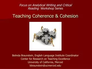 Teaching Coherence &amp; Cohesion
