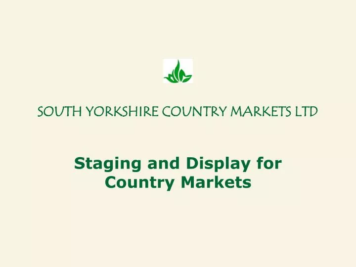south yorkshire country markets ltd