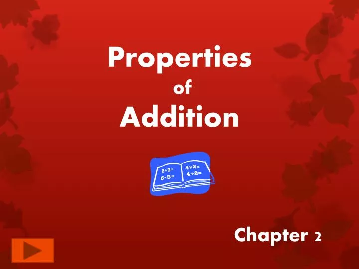 properties of addition