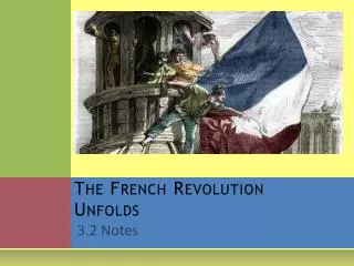 The French Revolution Unfolds