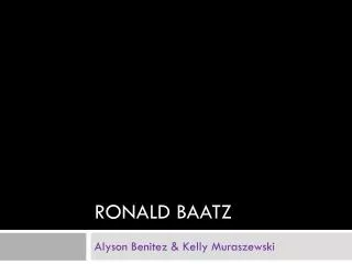 Ronald baatz