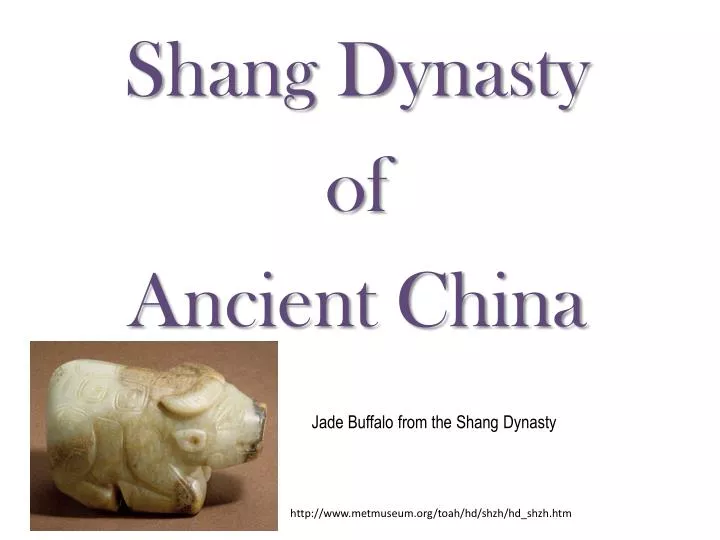 shang dynasty of ancient china