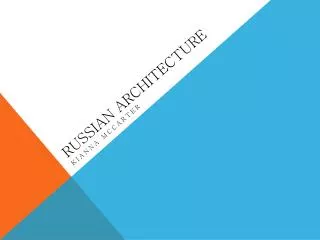 Russian Architecture