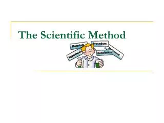 The Scientific Method