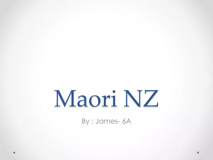 maori nz