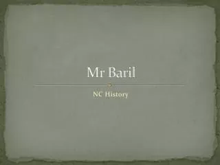 Mr Baril
