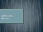 DEPRESSION - slide 1