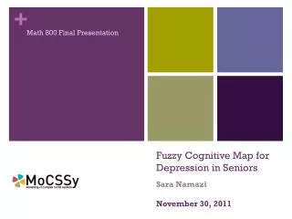 Fuzzy Cognitive Map for Depression in Seniors