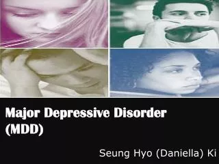 Major Depressive Disorder (MDD)