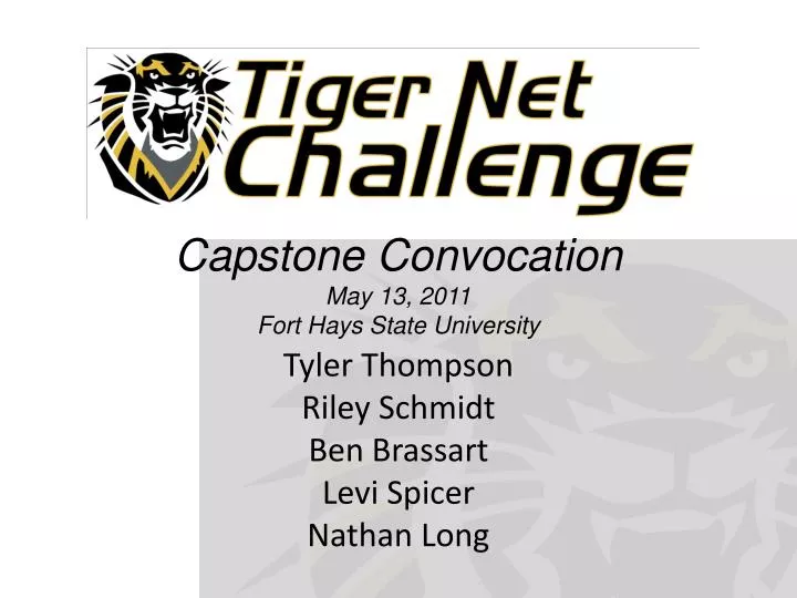 capstone convocation may 13 2011 fort hays state university
