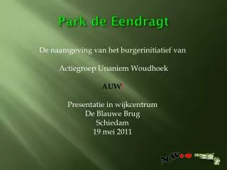 park de eendragt