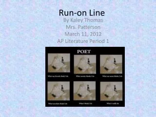 Run-on Line