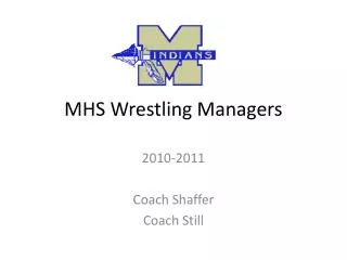 MHS Wrestling Managers