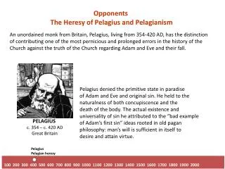 Opponents The Heresy of Pelagius and Pelagianism