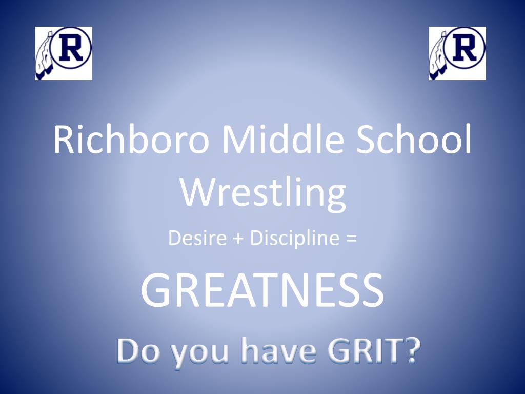 PPT Richboro Middle School Wrestling PowerPoint Presentation, free
