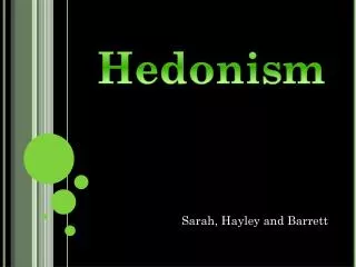 Hedonism