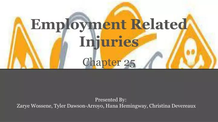 employment related injuries