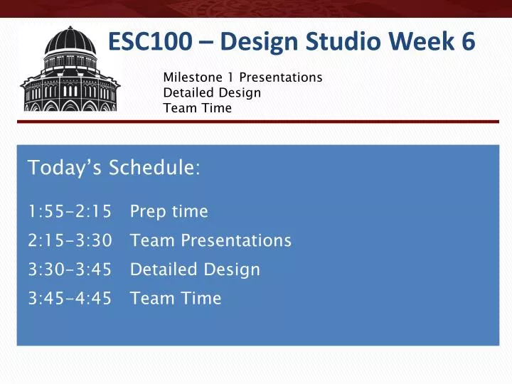 esc100 design studio week 6