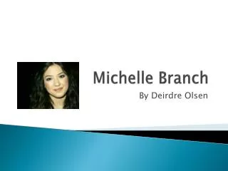 Michelle Branch