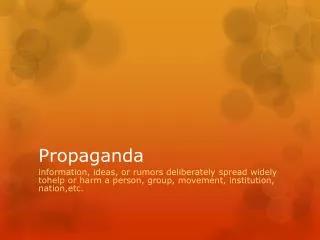 Propaganda