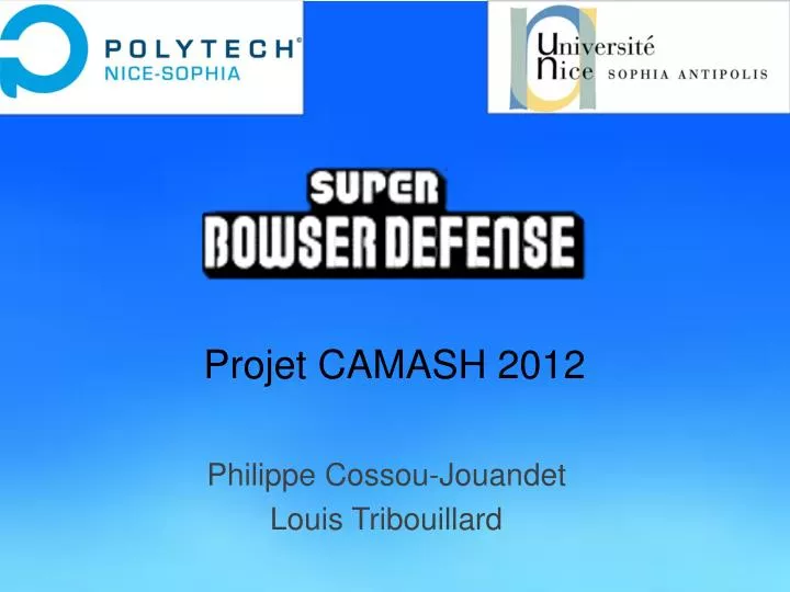 projet camash 2012