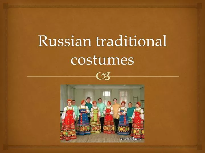 russian traditional costumes