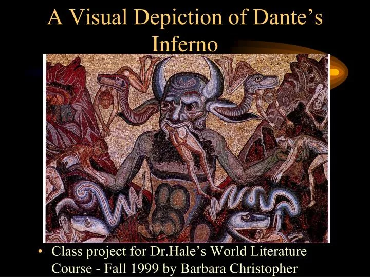 a visual depiction of dante s inferno