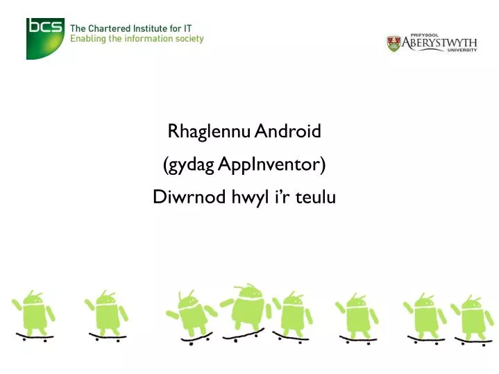 rhaglennu android gydag appinventor diwrnod hwyl i r teulu