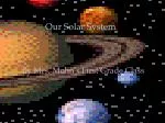 Our Solar System - slide 1