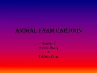 Animal Farm Cartoon