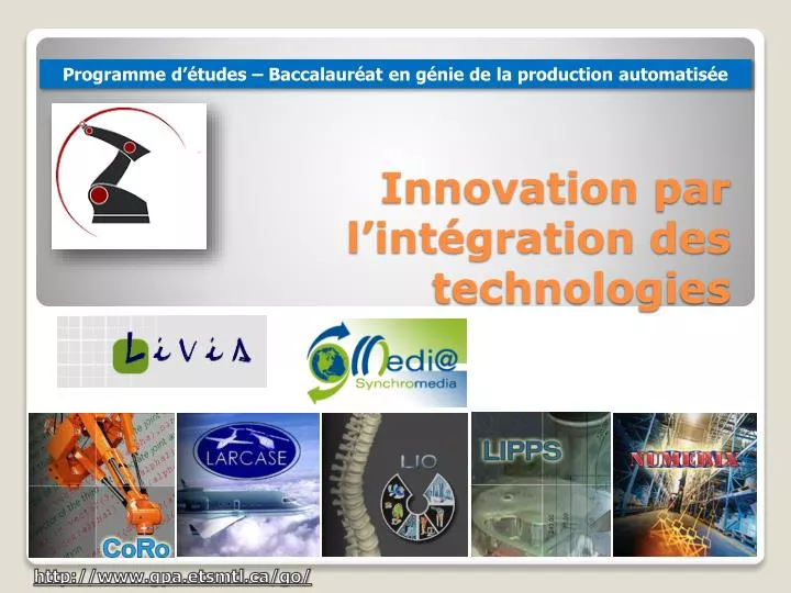 innovation par l int gration des technologies