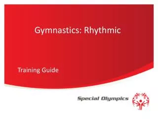 Gymnastics: Rhythmic