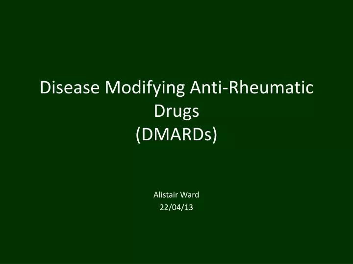 disease modifying anti rheumatic drugs dmards