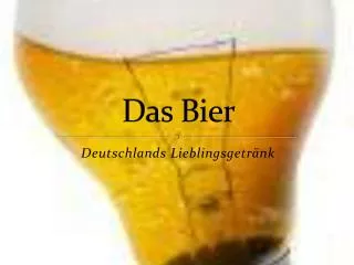 das bier