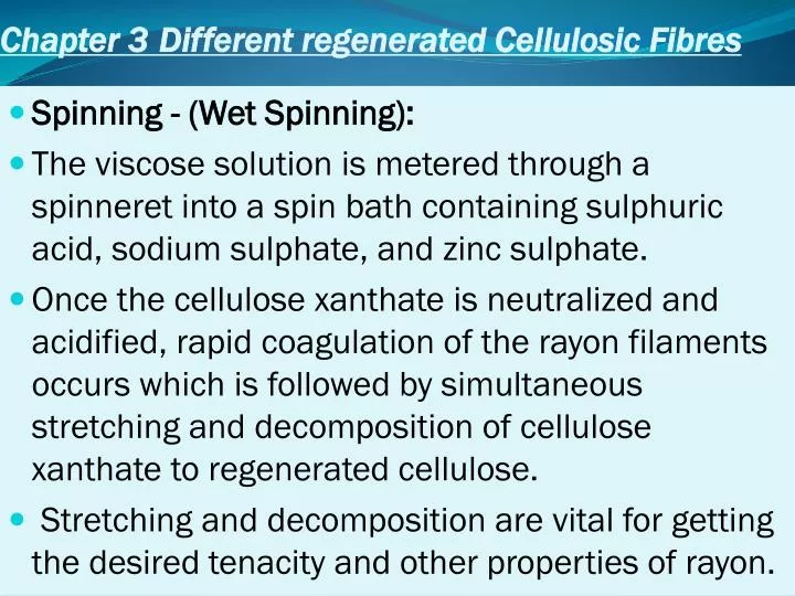 chapter 3 different regenerated cellulosic fibres