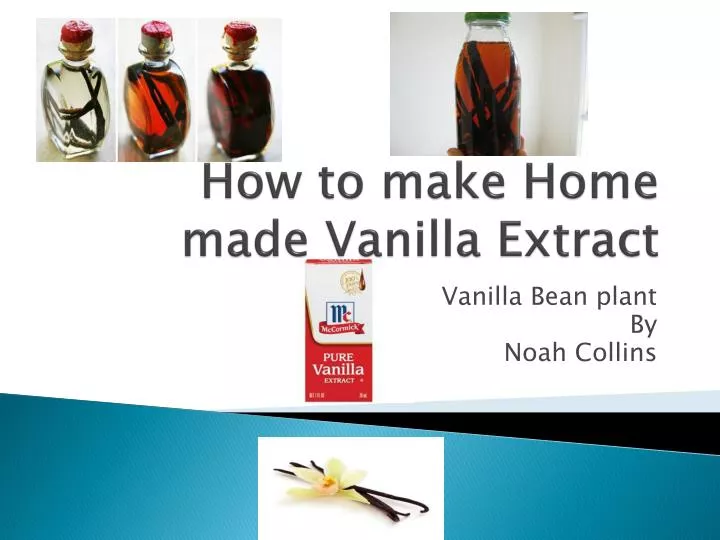 how to make home made vanilla e xtract